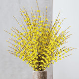 8 Pcs 29.5“ Long Artificial Jasmine Flowers Tall Fake Flower Bouquet Faux Jasmine Plants Dry Branches For Wedding Home Party Office Party Diy Decor (Yellow), -100882