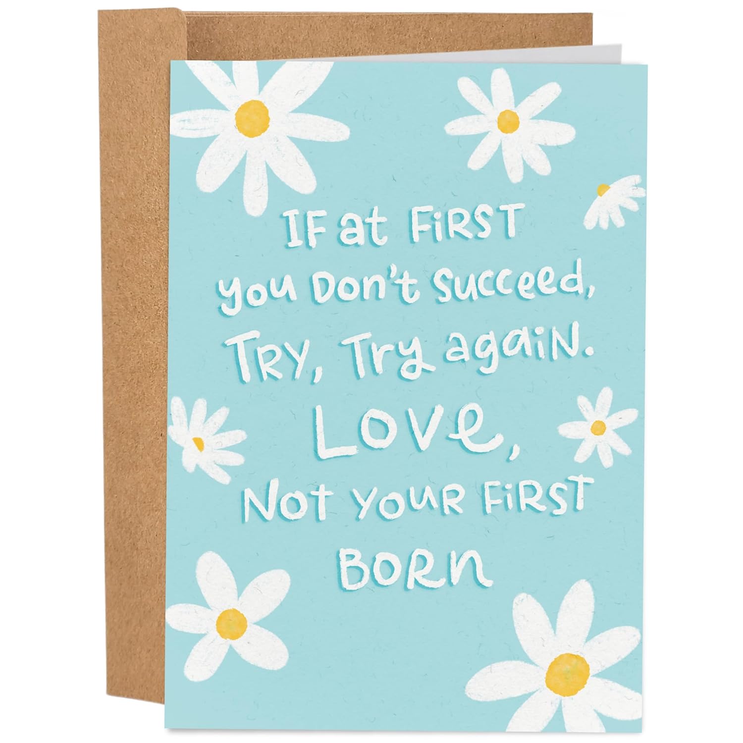 Funny Mother'S Day Card - Hilarious Birthday Card For Mom - Happy Mothers Day Cards From Daughter Son - Second Born Sibling Rivalry Gag Gift