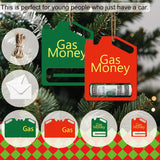 2 Set Gas Gift Cards Gas Money Greeting Cards Folded Greeting Card Gas Can Ornament Funny Money Holder Ornament Small Gas Can For Teacher'S Gift Funny For Mom Dad Valentine'S Day