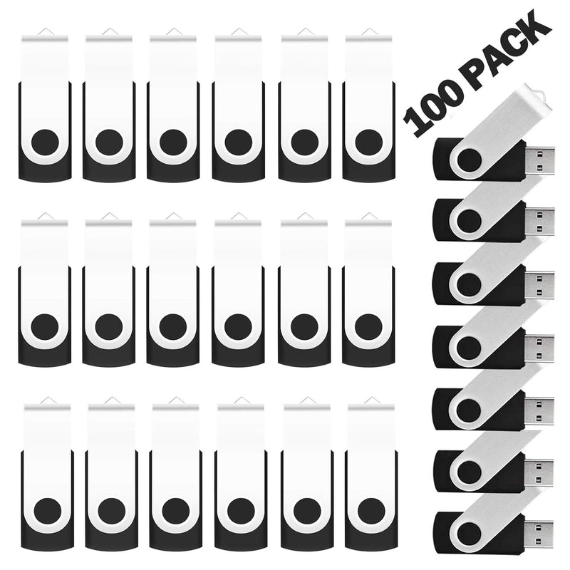 100 Pack Bulk Flash Drives 16Gb Usb 2.0 Flash Drives Pack Thumb Drive Bulk Usb