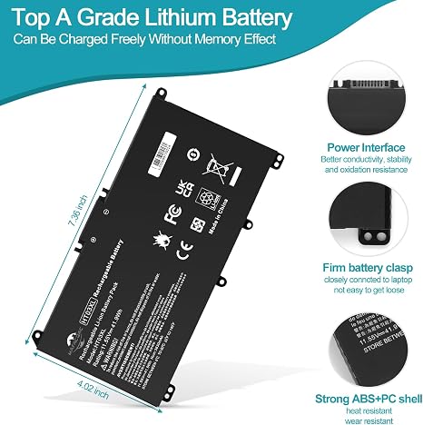 HP HT03XL Laptop Battery Replacement for HP Pavilion 14 15 Series L11119 855