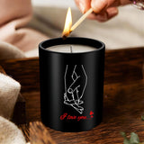 Valentiens Day Gifts For Her Or Him, Romantic Anniversary Wedding Birthday Valentines Gifts For Women Men, Girlfriend Boyfriend Wife Husbandgift, Long Lasting Vanilla Lavender Scented Candle 10Oz