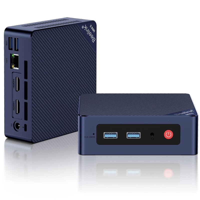 Beelink Mini S12 Pro Mini PC, 12th Intel Alder Lake-N100 (up to 3.4GHz, TDP 6W