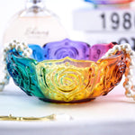 2Pcs Flower Tray Resin Mold, Lotus Bowl Silicone Mold For Epoxy Resin Casting, Unique Resin Concrete Mold For Diy Jewelry Holder Trinket Container Box Candle Holder Home Table Decoration