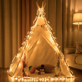 500 Led 49Ft Christmas Cluster Lights Christmas String Lights Plug In 8 Modes Extendable For Xmas Home Garden Wedding Pa
