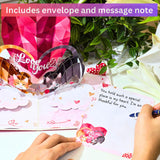 - Romantic Cat Valentines Card, 3D Couple Cat Pop Up Valentines Day Card For Wife, Husband, Him, Her, Girlfriend, Boyfriend, Adults | 6X8 In Valentine Pop Up Cards With Envelope Valentine'S