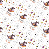 Halloween Party Game Scratch Off Cards (32 Pcs) - Funny Activity For Groups, Kids, Adults - Witch Hat Themed Games, Vouchers, Raffle Prizes, Tickets