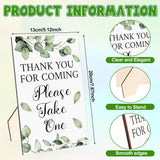 50 Set Baby Shower Favors For Guest Baby Shower Pens Inspirational Appreciation Greeting Cards Wooden Standing Sign Thank You Gifts Game Prizes Gender Reveal Party Supplies Guest Souvenir Return Gifts