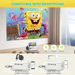 8500L Portable HD Projector, 1080P, HDMI/USB/TV Stick, Home Theater