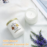 Birthday Gifts For Women - Best Friend Friendship Birthday Gifts For Women Bestie Bff, Lavender Candle Gift