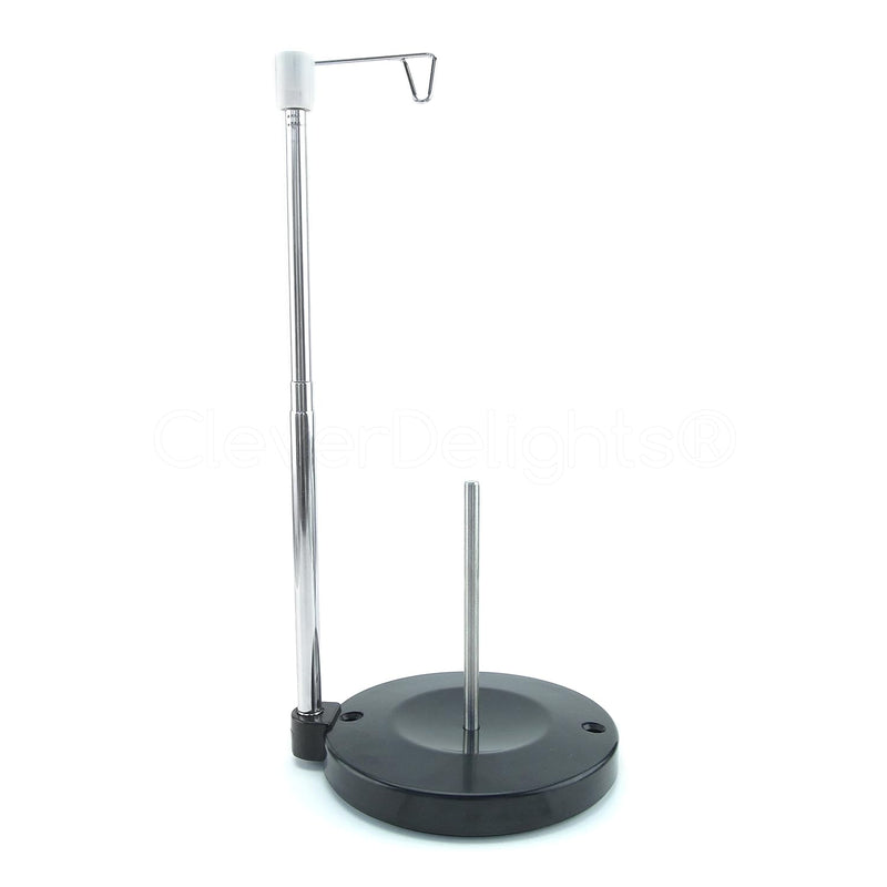 Universal Single Cone And Spool Adjustable Thread Stand For Sewing And Embroid