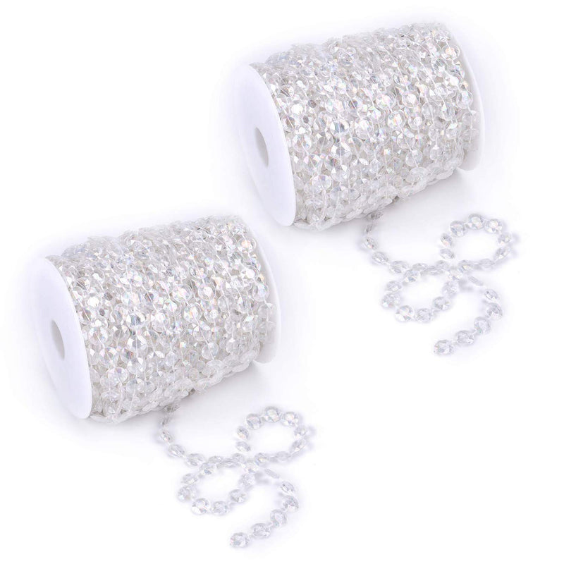 200 Ft Crystal Beads By The Roll Crystal Beads String Beads Chain Crystal Garl