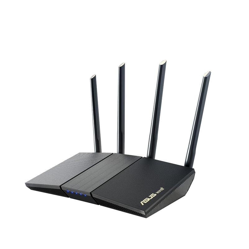 ASUS RT-AX1800S Dual Band WiFi 6 Extendable Router, Subscription-Free Network