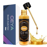 Liquid Gold Leaf Paint,Alcohol-Based 50Ml/1.69Oz Acrylic Metallic Gloss Non Toxic Fast Drying Gold Paint For Woods, Metal, Plastic, Canvas, Appliance, Furniture Scratch Antique Repair Art Handcrafts