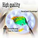 Acrylic Paint Set, 16 Colors 2 Oz/59 Ml Acrylic Paint Kit For Professional Artists & Beginners – Summer Bold Art & Craft Supplies For Canvas, Wood, Fabric, Rock, Leather, Ceramic, Glass