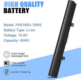 Toshiba PA5185U 1BRS Laptop Battery Replacement for Satellite C55 C55D S55 L55
