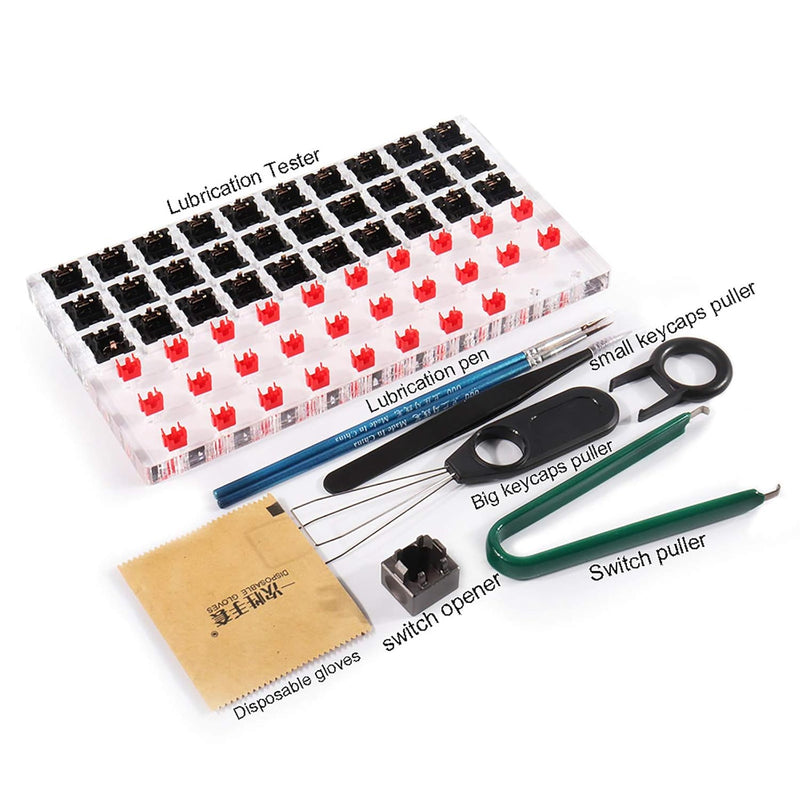 30 Switch Tester Opener Acrylic Lube Station Diy Cover Removal Platform Keycap