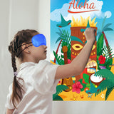 Pin The Nose Game For Hawaiian Luau Party Pin Game For Aloha Tiki Party Supplies Tropical Party Game,Family Classroom Activities
