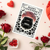 Horror Valentines Day Card For Him, Goth Valentines Gift For Men
