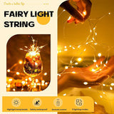 6 Pack Fairy Lights Battery Operated with Remote and Timer 7FT 20 LED Warm White Firefly String Lights for Mason Jars Wedding Party Decor