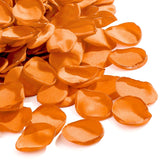 200Pcs Burnt Orange Flower Petals, Silk Rose Petals Fall Wedding Decor Flower Girl Petals For Wedding Aisle Table Centerpieces Thanksgiving Party Confetti Decorations