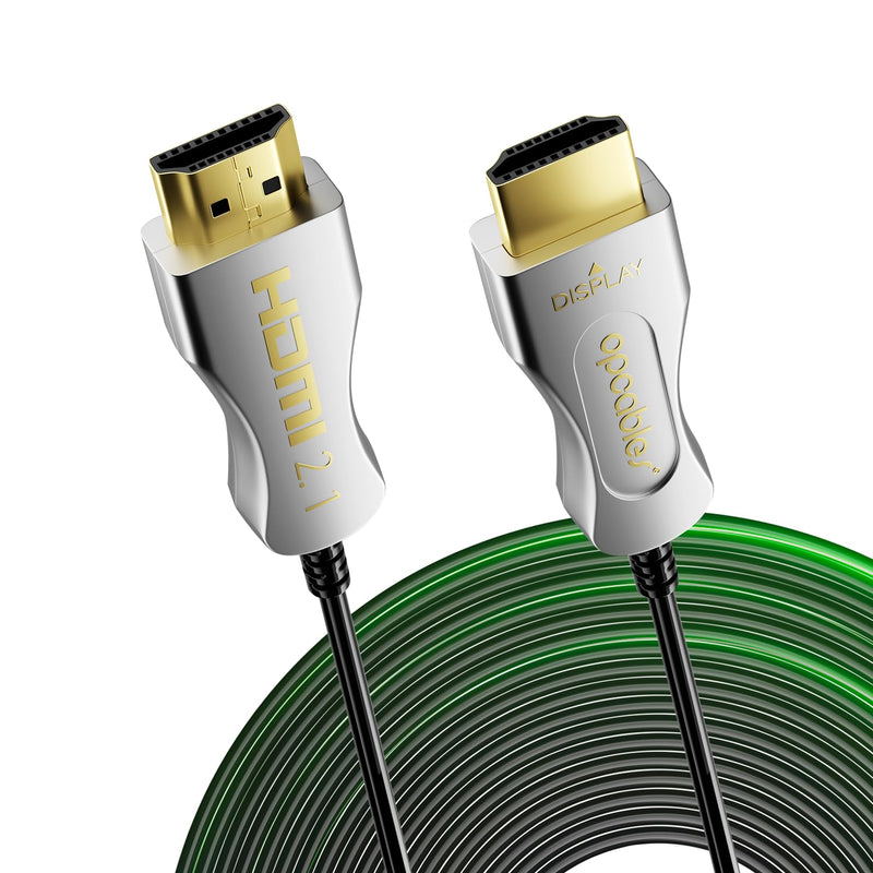 Hdmi 2.1 Fiber Optic Cable, 48Gbps High-Speed, Supports 8K@60Hz, 4K@144Hz Yuv