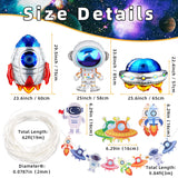 Planet Paper Lanterns, Planet Lanterns, 25 Pcs Paper Lanterns Party Decorations, Space Paper Lanterns For Kids Space Theme Party, Birthday Room Decorations