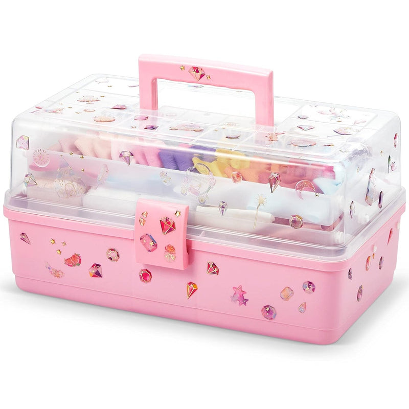 Hair Accessories Organizer 13 Inch Hair Accessories Storage Box With F