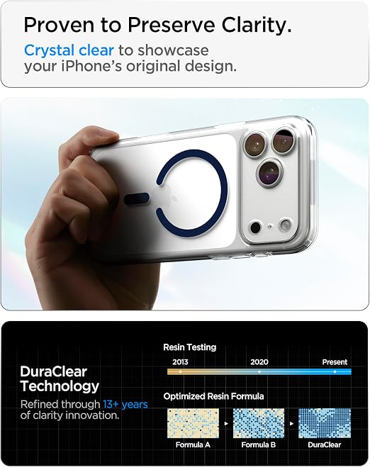 iPhone 18 Pro Max Case Also Compatible with iPhone 17 Pro Max Deep Blue Protective Cover