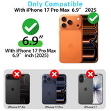 For Iphone 17 Pro Max Case Cute Heart Phone Case Soft Slim Tpu Shockproof Phone Cover For Women Girls - Red And Pink