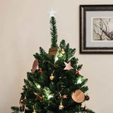 String Light Bulbs Cover 100Pcs Star Shaped Fairy Lamp Shades Decorative String Light Covers Christmas Tree Toppers For