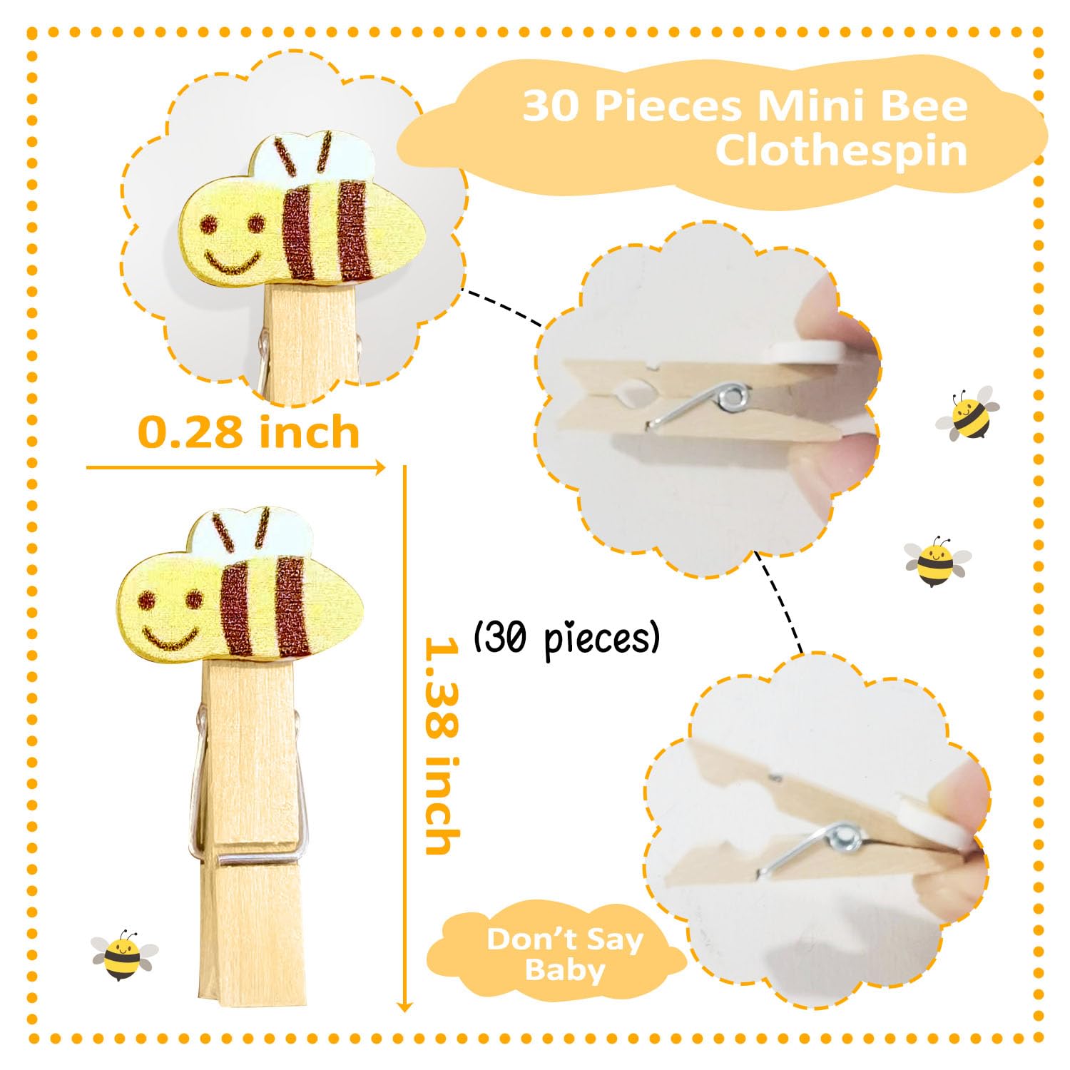 2Pcs Winnie The Pooh Baby Shower Decorations-Baby Shower Games-Baby Shwoer Party Decor-Baby Shower Table Sign Centerpieces-Baby Shower Games Pooh Birthday Supplies Party Decorations