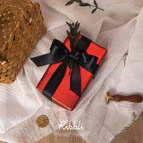 Red Metallic Wrapping Paper Matte Red Solid Color Paper Perfect For Birthday Christmas Baby Shower Wedding Valentine'S Day- 17Inch X 394Inch(33Feet)