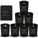 6 Pcs Bridesmaid Proposal Gifts I Can'T Say I Do Without You Candles Bridesmaid Gifts Natural Soy Wax Candles With Boxes For Best Friends Wedding(Classic Style)