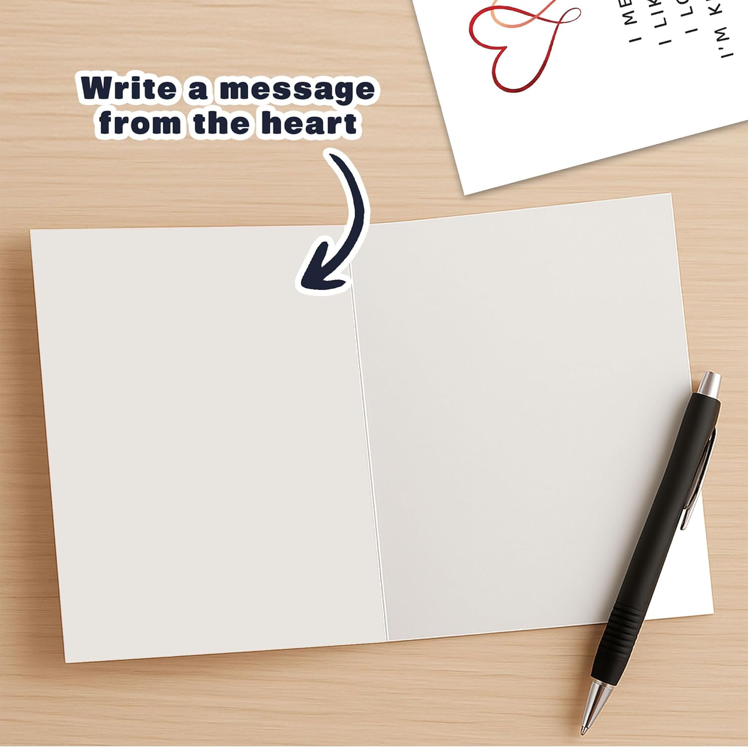 Happy Valentine’S Day Card, Romantic Greeting Card With Envelope, Valentine Card For Him Her Wife Husband Girlfriend Boyfriend, Valentines Day Card, Anniversary Card Gifts For Husband Wife Couple
