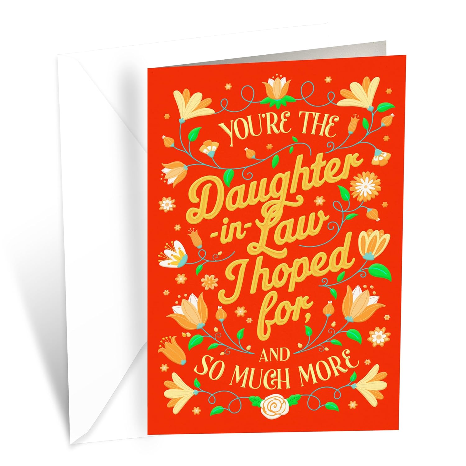 Daughter In Law Mother'S Day Card, Made In America, Thick Card Stock With Premium Envelope Packaged In A Reusable Presentation Mailer, Eco-Friendly, 5In X 7.75In