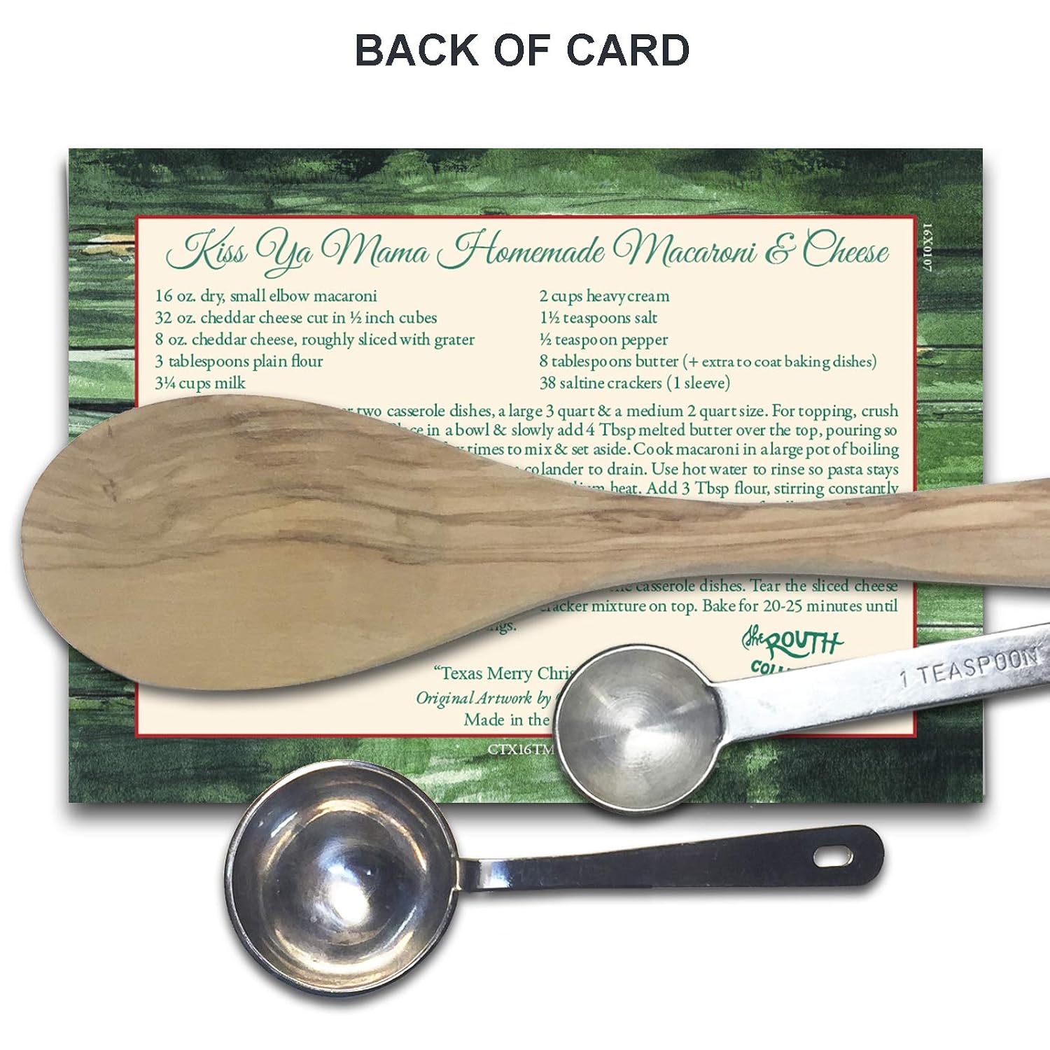 The Texas Merry Christmas Card With Recipe