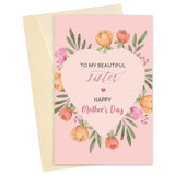 Mother'S Day Card For Sister, Beautiful Sister Mothers Day Card, Cute Card For Sister, Surprising Mothers Day Gift Idea For Friend