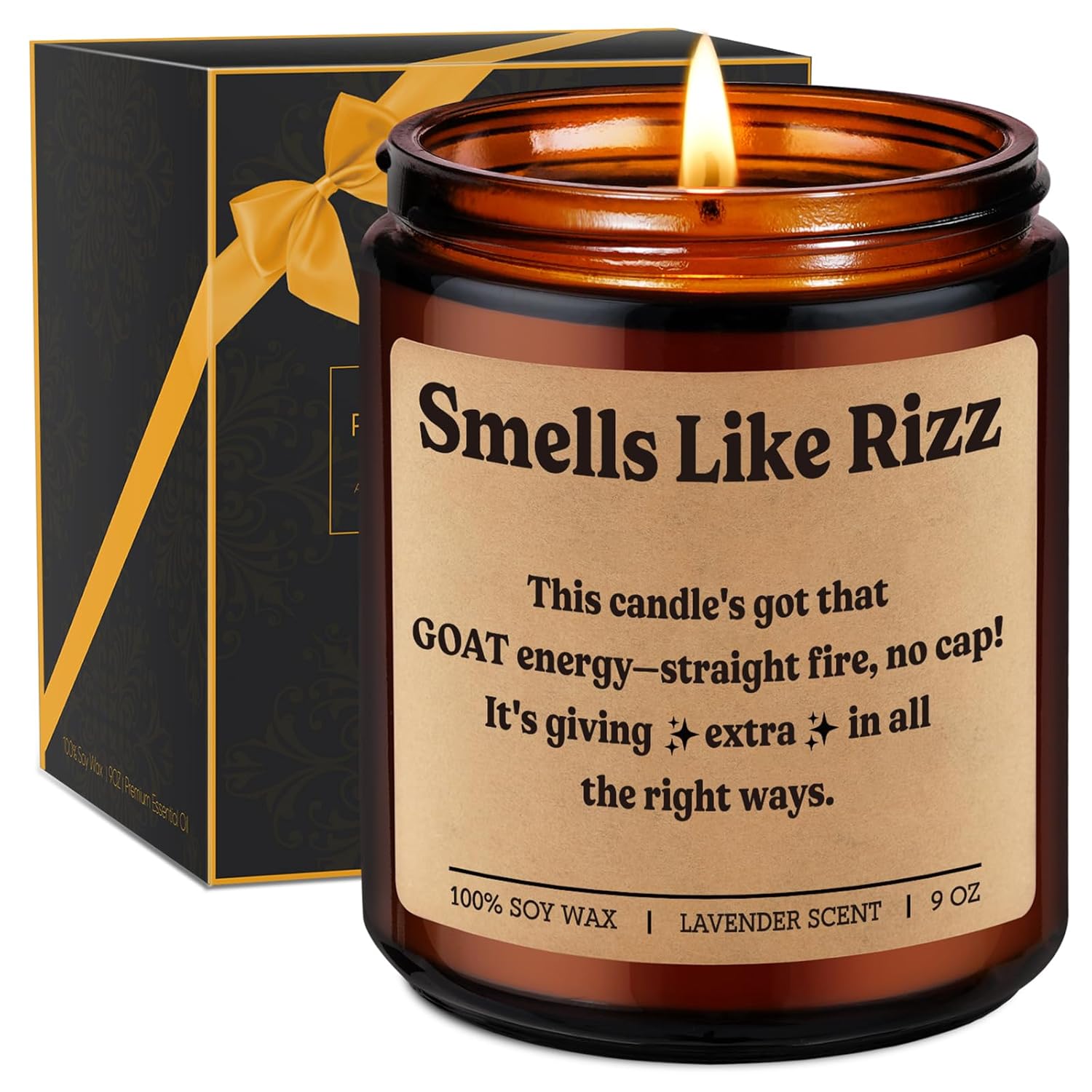 Rizz Candle, Teen Girl, Teen Boy Gifts, Funny Birthday Gifts For Teenage Boys Girls, Valentines Day Present Idea For Gen Z Teens 16-18, 13, High Middle School Teenager Brother Son Nephew Niece