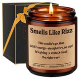 Rizz Candle, Teen Girl, Teen Boy Gifts, Funny Birthday Gifts For Teenage Boys Girls, Valentines Day Present Idea For Gen Z Teens 16-18, 13, High Middle School Teenager Brother Son Nephew Niece