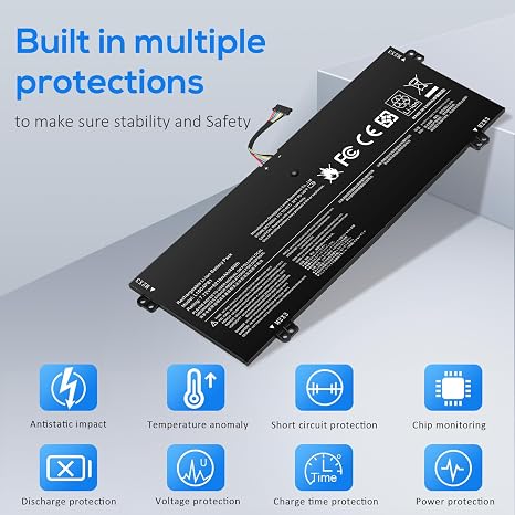 Lenovo L16M4PB1 Laptop Battery Replacement for Yoga 720 730 13IKB 13IWL 5B10M52738