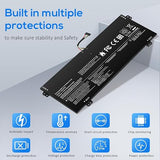 Lenovo L16M4PB1 Laptop Battery Replacement for Yoga 720 730 13IKB 13IWL 5B10M52738