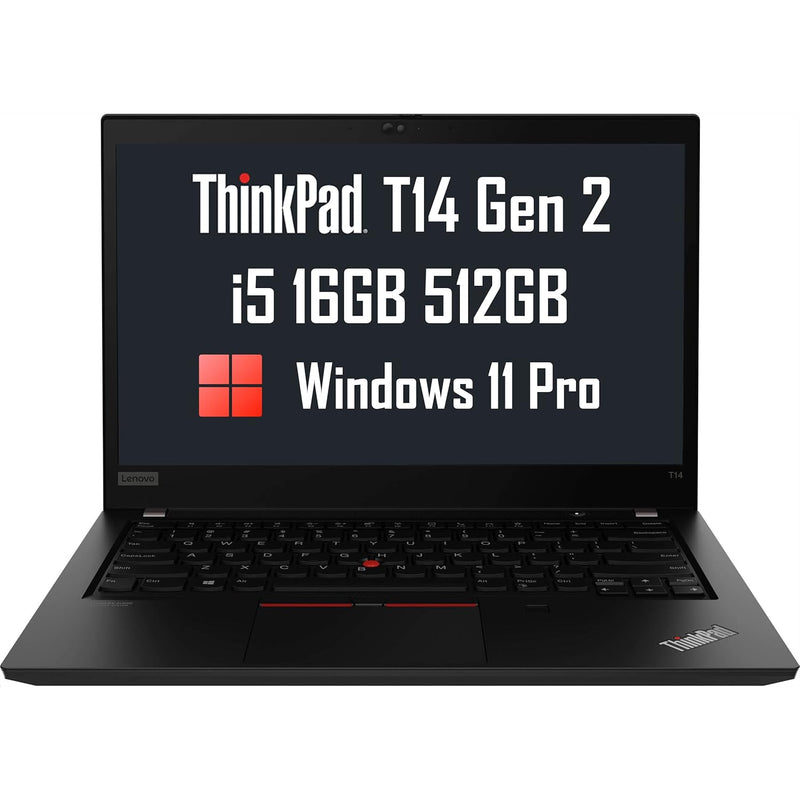 Lenovo ThinkPad T14 Gen 2 14" FHD (Intel 4-Core i5-1135G7, 16GB RAM, 512GB SSD