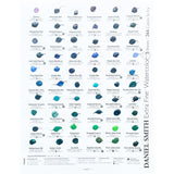 DANIEL SMITH Extra Fine Watercolor - 266 Watercolor and 22 Gouache Dot Card
