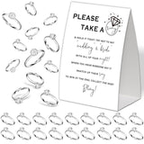 Bridal Shower Games Put A Ring On It,Minimalist Bridal Shower Decorations,Popular Bridal Shower Game,Engagement Party Games,Bridal Shower Favors,Plastic Rings For Bridal Shower Game(18)