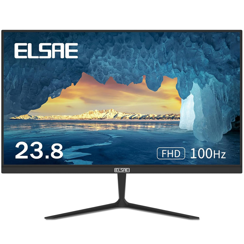 24 Inch Monitor 100Hz, Full Hd Ips 1080P Computer Monitor, Support Freesync, V