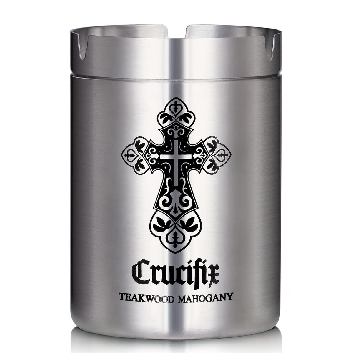 Gothic Scented Candle For Men - Strong Fragranced Masculine Candle Gift, 50+ Hours Burn Time - Mahogany Teakwood