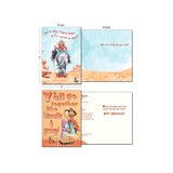 Leanin' Tree Western Chuckles - Made in USA - 20 Assorted Cards with Envelopes All Occasion, Birthday Cards Funny Enough to Make You Laugh, Includes Birthday, Encouragement, Friendship, Get Well