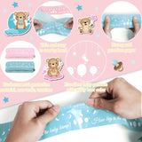100Ft Baby Shower Games Belly Measuring Tape For Baby Shower Gender Reveal Tummy Measure Babies Bump Measure Tape Game Party Supplies Favors For Pregnant Mommy How Big Is Mommys Belly Game