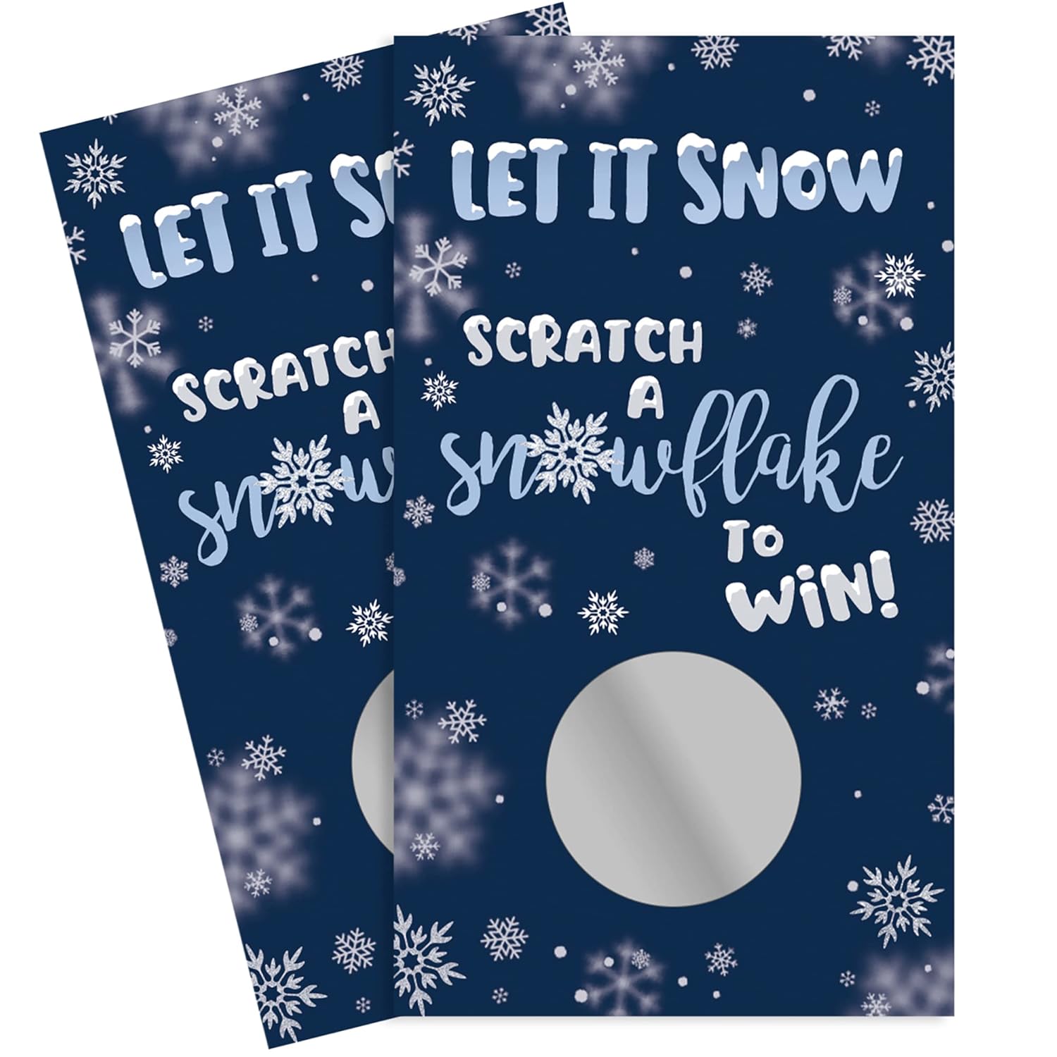 Winter Holiday Party Games – 30 Player Scratch Off Cards – Winter Wonderland Baby Shower Party Activity And Icebreaker
